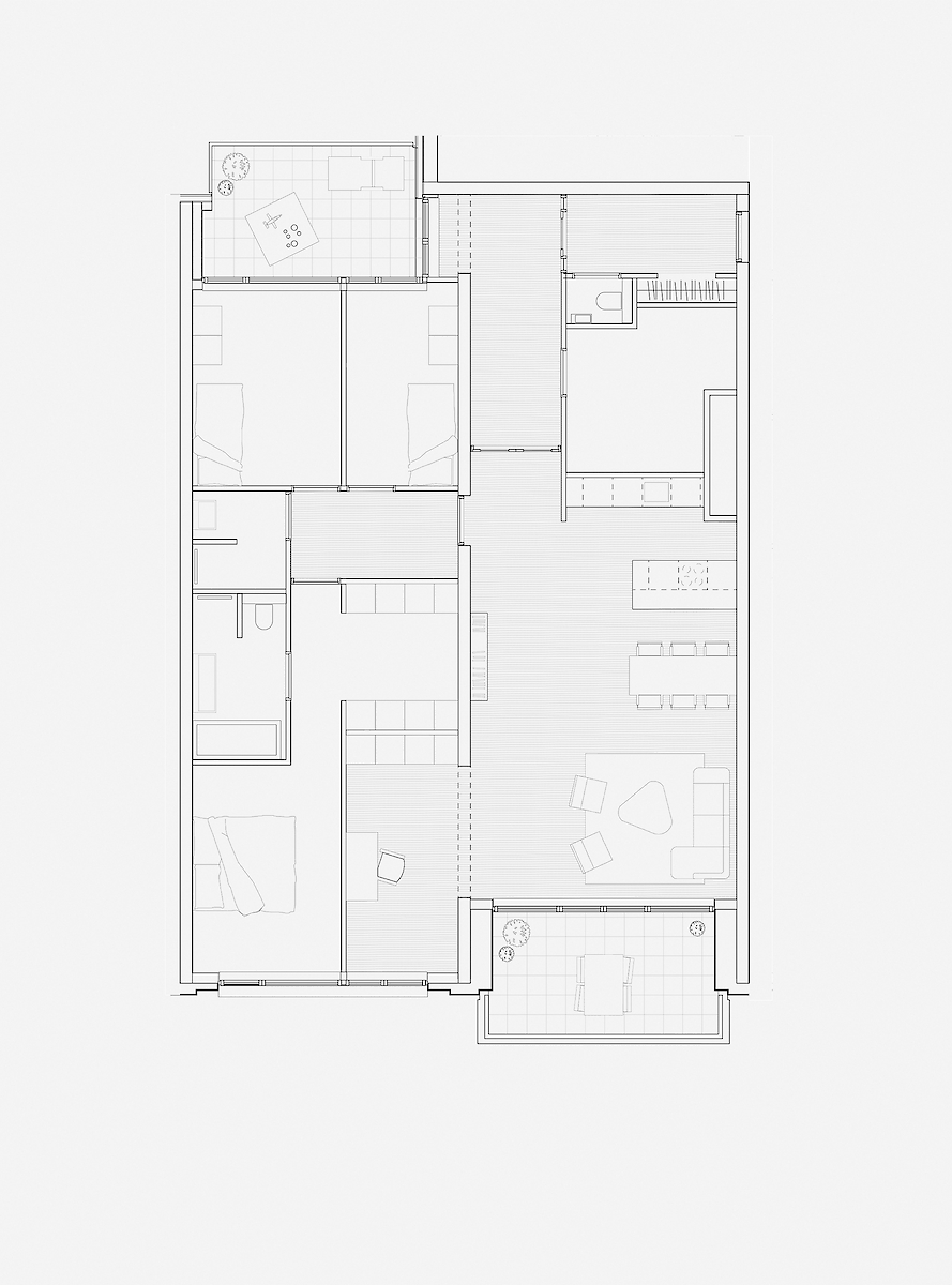 Tussenappartement